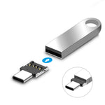 Bộ chuyển đổi OTG Mini hợp kim nhôm USB-C / Type-C đực sang USB cái