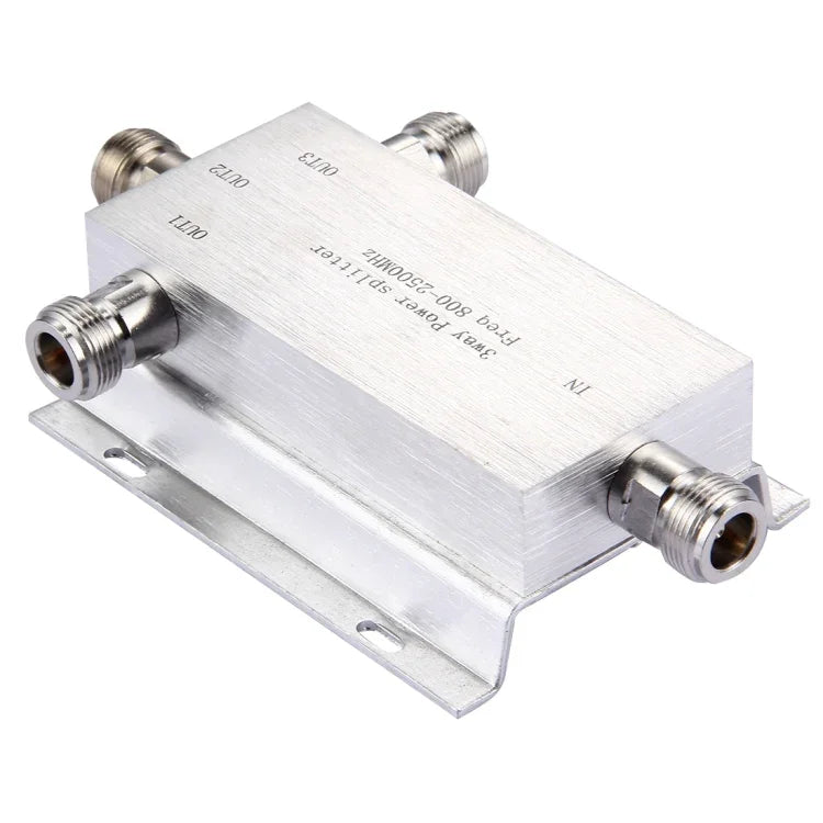Bộ chia nguồn 3 chiều Adapter N cái 800-2500MHz, Bộ chia nguồn 3 chiều