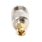 Đầu nối RF đồng trục SMA đực sang UHF cái, đực sang UHF cái