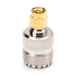 Đầu nối RF đồng trục SMA đực sang UHF cái, đực sang UHF cái