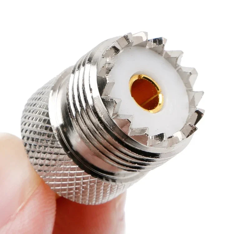 Đầu nối RF đồng trục SMA đực sang UHF cái, đực sang UHF cái