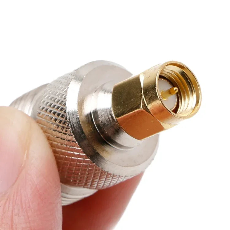 Đầu nối RF đồng trục SMA đực sang UHF cái, đực sang UHF cái