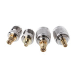 Bộ chuyển đổi 4 cái / Bộ A13 PL259 / SO239 sang SMA đực / cái loại đầu nối RF