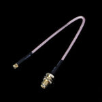 Cáp bện RG316 SMA Female sang MMCX Male góc phải, Chiều dài: 15cm