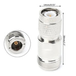 Bộ chuyển đổi cáp đồng trục TNC Male sang N Type Female Jack vít cho kết nối Wifi của bộ định tuyến