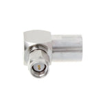 Cả hai đầu nối SMA đực sang FME đầu cắm RF góc phải bộ chuyển đổi gập cho cáp đồng trục