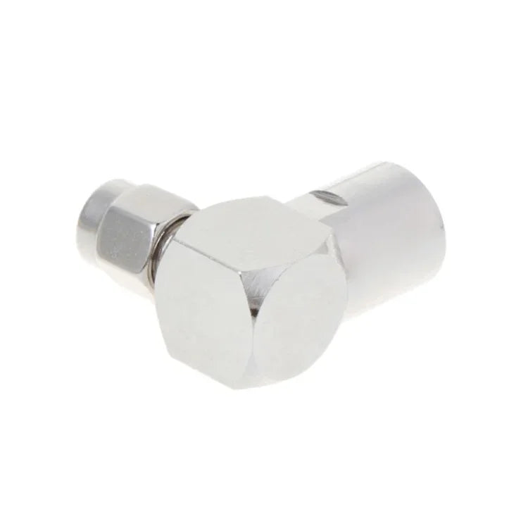 Cả hai đầu nối SMA đực sang FME đầu cắm RF góc phải bộ chuyển đổi gập cho cáp đồng trục
