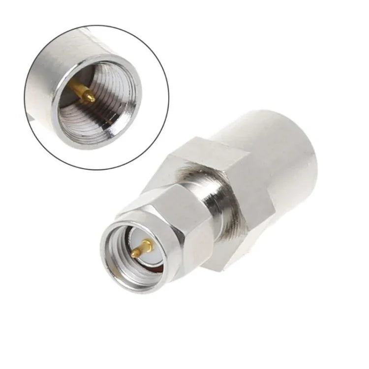 Cả hai đầu cắm đực FME SMA bộ chuyển đổi đầu nối RF cáp đồng trục