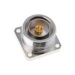 Đầu nối trung tâm L29 7/16 Din cái với 4 lỗ mặt bích chén hàn bộ chuyển đổi RF đồng trục