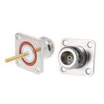 Đầu nối đồng N cái NKF với khung mặt bích 4 lỗ bộ chuyển đổi RF
