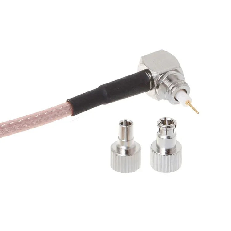 Cáp bộ chuyển đổi RG316 đầu nối RF đồng trục SMA cái sang CRC9 / TS9 đôi, chiều dài: 15cm