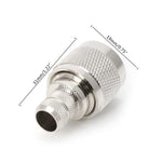 1 Bộ Đầu Nối RF Đầu Cắm N Loại Nối Chuyển Đổi cho Cáp LMR400 RG8
