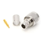1 Bộ Đầu Nối RF Đầu Cắm N Loại Nối Chuyển Đổi cho Cáp LMR400 RG8