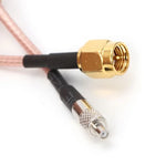 Cáp Kết Nối Mở Rộng Đầu Nối RG316 TS9 Nữ sang SMA Nam, Chiều Dài: 15cm