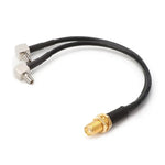 Cáp Kết Nối Mở Rộng Đầu Nối RG174 SMA Nữ sang 2 x TS9 Nam, Chiều Dài: 15cm, SMA Nữ sang 2 x TS9 Nam 15cm