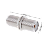 Đầu Nối Chuyển Đổi UHFKKY UHF Nữ sang Nữ, Phiên Bản Kéo Dài