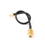 Cáp Kết Nối Mở Rộng Đầu Nối RG174 CRC9 Nam Thẳng sang SMA Nữ, Chiều Dài: 15cm