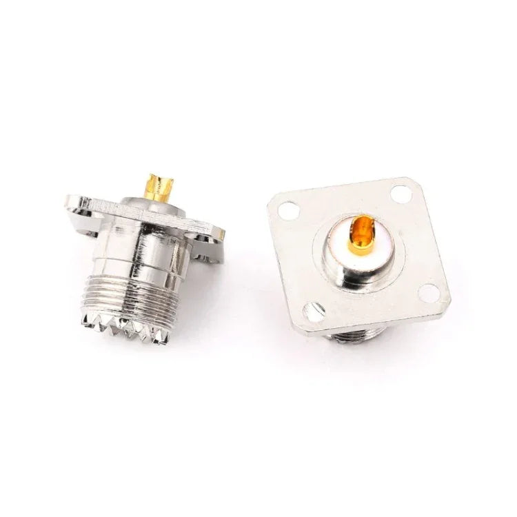 5 Chiếc Đầu Nối Gắn Bảng Mặt Bích UHF SO239 Nữ