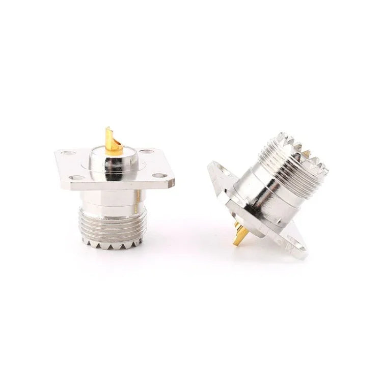 5 Chiếc Đầu Nối Gắn Bảng Mặt Bích UHF SO239 Nữ
