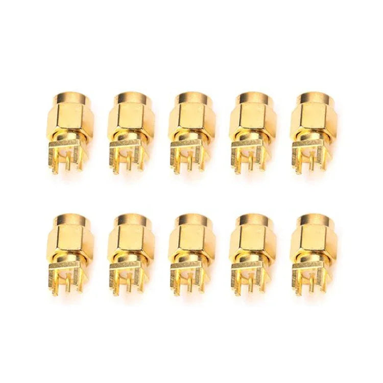 10 Chiếc Đầu Nối RF Gắn Kẹp PCB SMA Nữ 1.6mm