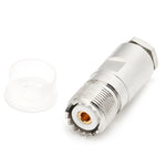 Đầu Nối Kẹp Đầu Cắm UHF SO239 PL259 Nữ