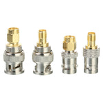 Bộ 4 cái / bộ đầu nối SMA sang BNC, bộ chuyển đổi thử nghiệm RF