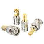 Bộ 4 cái / bộ đầu nối SMA sang BNC, bộ chuyển đổi thử nghiệm RF