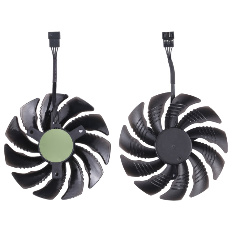 1 đôi quạt làm mát card đồ họa máy tính 88MM 4 chân cho Gigabyte GeForce GTX1060 1070 GTX1050ti GTX960 RX570 RX470