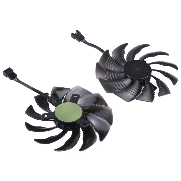 1 đôi quạt làm mát card đồ họa máy tính 88MM 4 chân cho Gigabyte GeForce GTX1060 1070 GTX1050ti GTX960 RX570 RX470