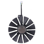 Quạt làm mát VGA máy tính 95MM T129215SM cho Asus Strix RX470 O4G Gaming 4 chân 13 cánh