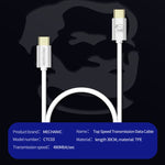 Cáp dữ liệu truyền tốc độ cao MECHANIC Lightning USB Lightning cho Type-C sang Type-C, cho Type-C sang Type-C