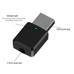 Bộ thu âm thanh Bluetooth 5.0 USB, bộ chuyển đổi Bluetooth, bộ phát Bluetooth hỗ trợ Win8/10, ZF169