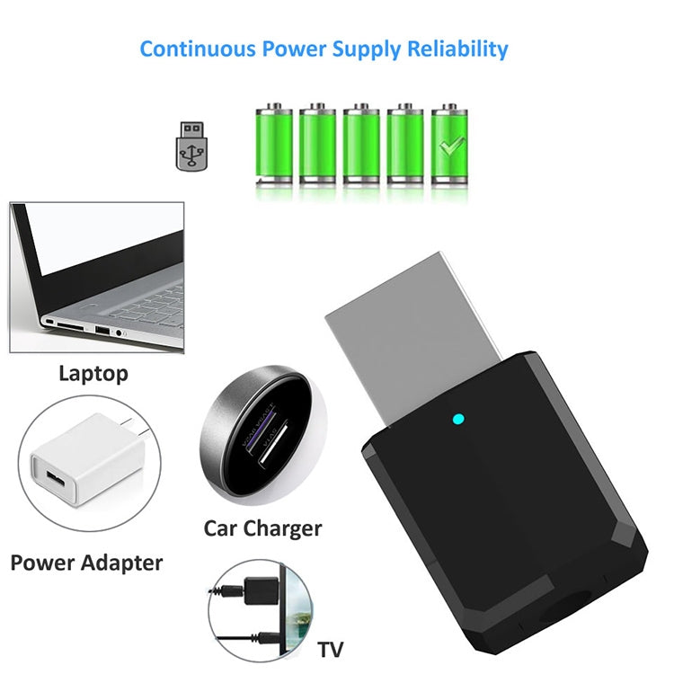 Bộ thu âm thanh Bluetooth 5.0 USB, bộ chuyển đổi Bluetooth, bộ phát Bluetooth hỗ trợ Win8/10, ZF169