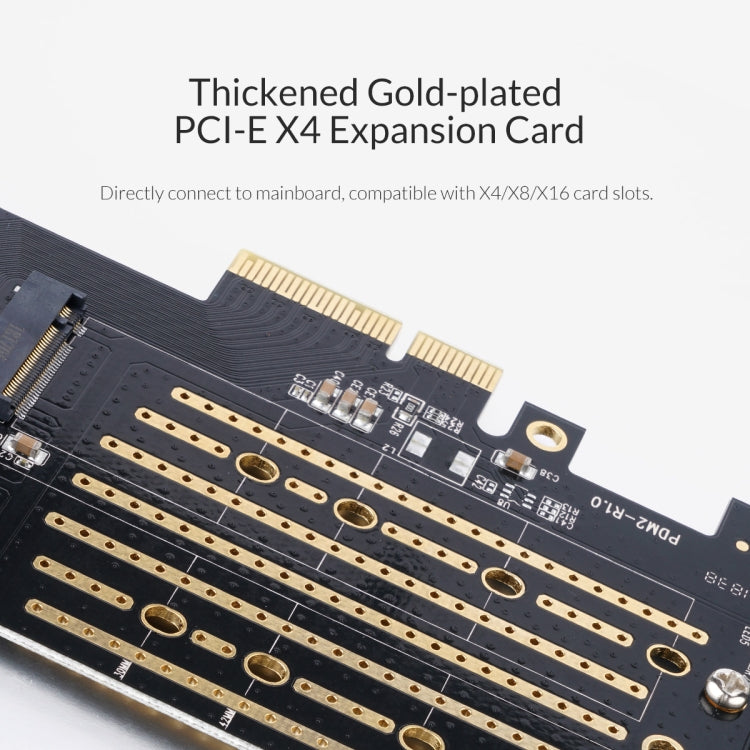 Card mở rộng ORICO PDM2 M.2 NVME sang PCI-E 3.0 X4