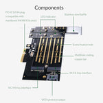 Card mở rộng ORICO PDM2 M.2 NVME sang PCI-E 3.0 X4