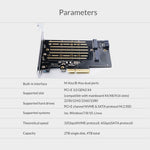 Card mở rộng ORICO PDM2 M.2 NVME sang PCI-E 3.0 X4