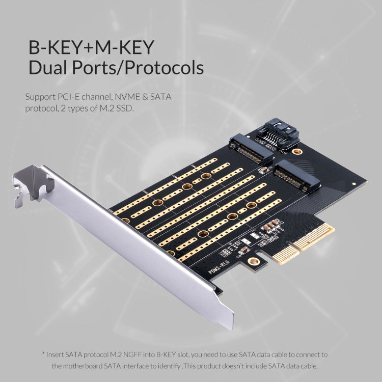 Card mở rộng ORICO PDM2 M.2 NVME sang PCI-E 3.0 X4