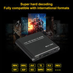Đầu phát USB HDD media MINI 1080P Full HD, đầu phát thẻ SD/MMC, US, EU, UK