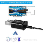 MSD168 bộ phát thu Bluetooth 2 trong 1 mini 3.5mm AUX stereo không dây Bluetooth 5.0 cho xe hơi, TV, PC, MP3