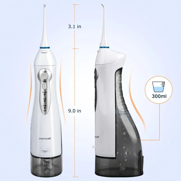 Mornwell D52 máy tăm nước sạc USB chống nước IPX7, máy tưới nước miệng D52