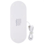 Đế Sạc Không Dây Xoay HQ-UD15 Kèm Giá Đỡ Cho Điện Thoại / iWatch / AirPods (Màu Bạc), Màu Bạc (Có Sạc Không Dây), Không Có Sạc Không Dây Màu Trắng, Không Có Sạc Không Dây Màu Đen, Màu Trắng (Có Sạc Không Dây)