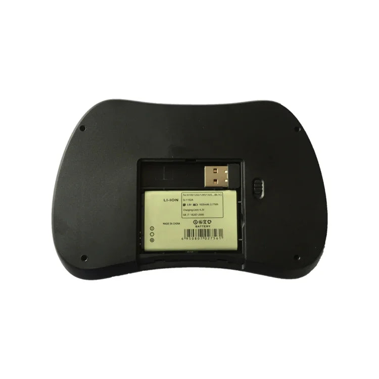 Bàn phím mini không dây I8 Max 2.4GHz có bàn di chuột, sạc lại được, chuột bay thông minh chơi game có đèn nền 7 màu