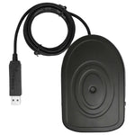Bàn đạp điều khiển bàn phím chuột USB một chân bằng kim loại cho PC, 1 công tắc chân (Kim loại)