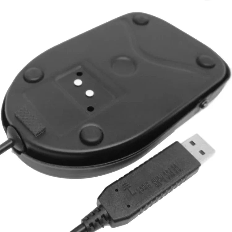 Bàn đạp điều khiển bàn phím chuột USB một chân bằng kim loại cho PC, 1 công tắc chân (Kim loại)