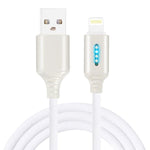 Dây Sạc Tự Động Tắt Thông Minh Cho Hợp Kim Kẽm Dây Dữ Liệu Phát Sáng Cho Đèn Chạy Apple