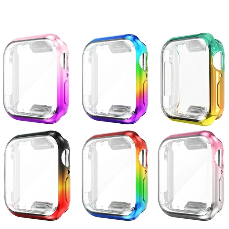 Ốp bảo vệ TPU toàn diện chuyển màu cho Apple Watch Series 4/5/6 & Watch SE 1/2/3 40mm, Dành cho Apple Watch Series 5 & 4 40mm