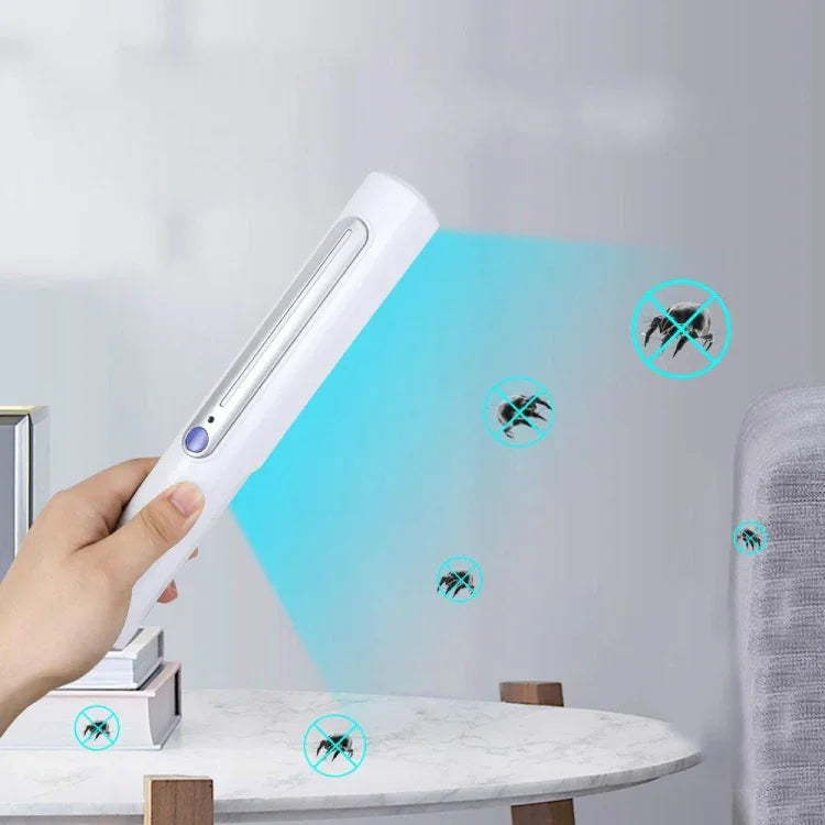 Đèn diệt khuẩn UV cầm tay 3W di động, đèn diệt khuẩn nhanh UV cá nhân cho xe du lịch, que diệt khuẩn nhanh UV