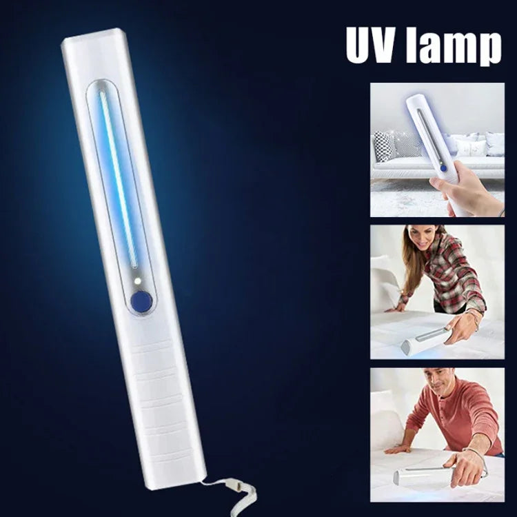Đèn diệt khuẩn UV cầm tay 3W di động, đèn diệt khuẩn nhanh UV cá nhân cho xe du lịch, que diệt khuẩn nhanh UV