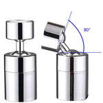 Dual-Function Faucet Spout Bubbler Splash-Proof Two-Function Kitchen Copper Filter, External, Inbound