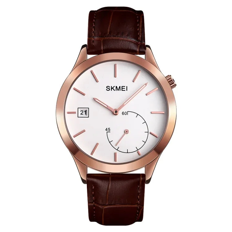 Đồng hồ nam SKMEI 1581 sáng tạo thời trang đơn giản thể thao ngoài trời chống nước quartz hai kim